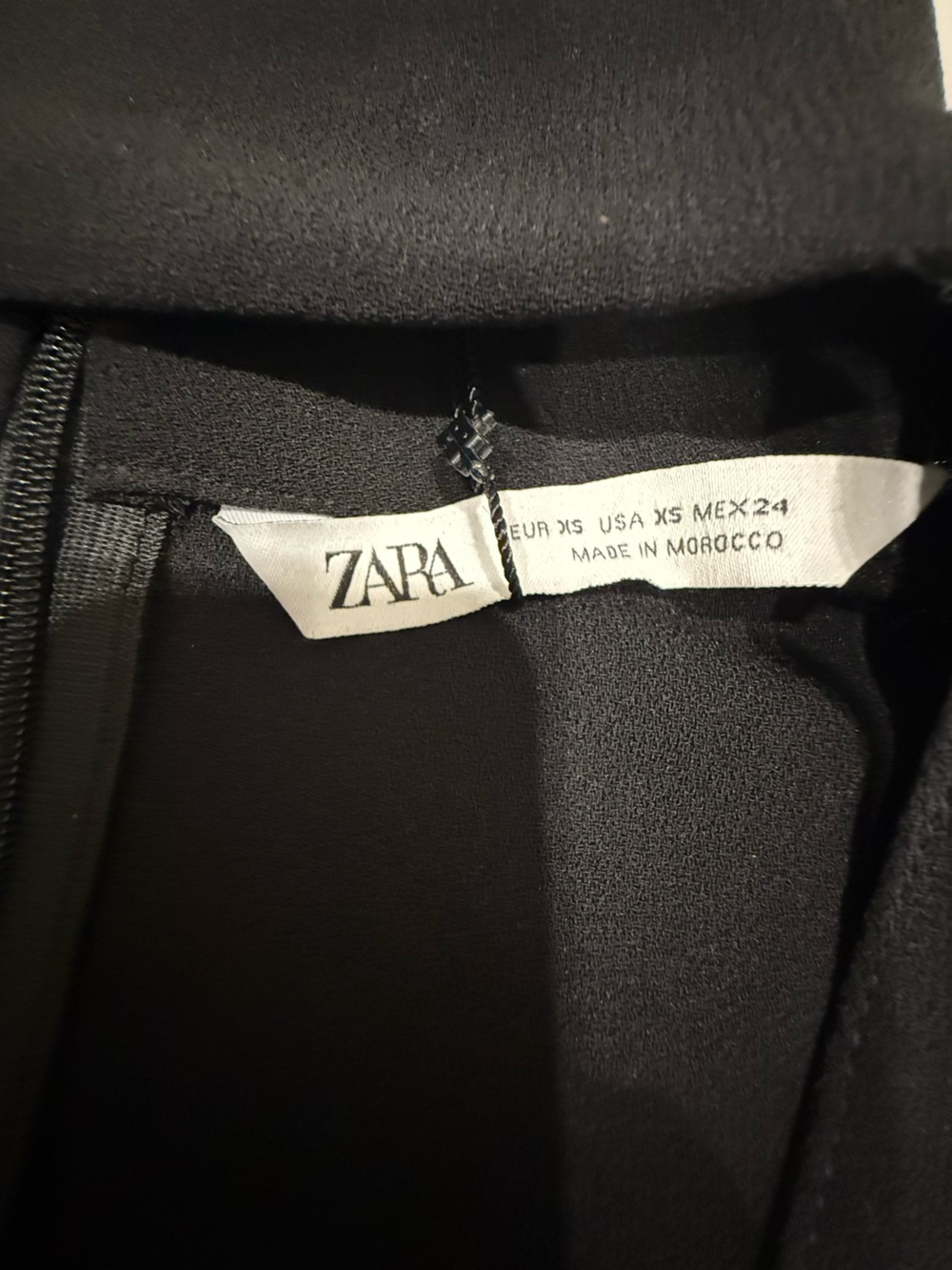 Zara Black Midi Dress